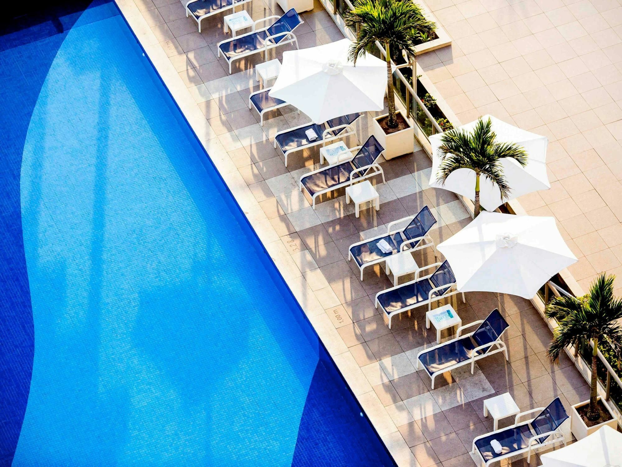 Pullman Rio De Janeiro Sao Conrado Hotel Buitenkant foto The pool at the hotel