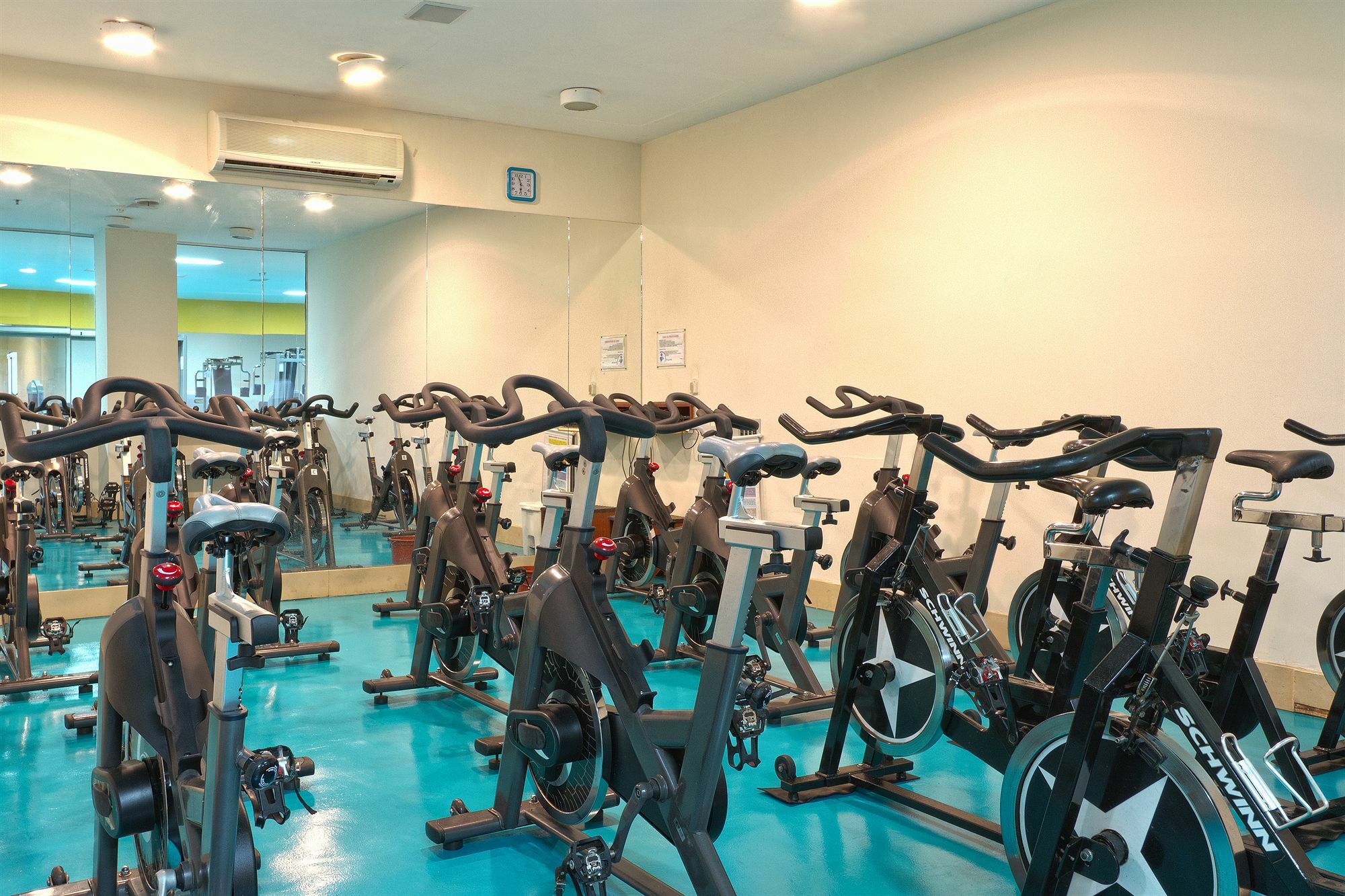 Pullman Rio De Janeiro Sao Conrado Hotel Buitenkant foto The gym at the school